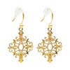 Capitol Gold Plated Sterling Silver Earrings | The Shops at Colonial Williamsburg