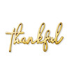 Gold Cast Aluminum Thankful Trivet | The Shops at Colonial Williamsburg