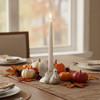 Antiqued Silver Turkey Taper Candle Holder | The Shops at Colonial Williamsburg