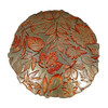 Harvest Blossom Orange Glass Leaves Serving Bowl 11.75"W | The Shops at Colonial Williamsburg