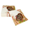 Turkey & Berries Cocktail Napkins | The Shops at Colonial Williamsburg