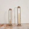 Gold Iron & Glass Lantern Taper Candle Holder | The Shops at Colonial Williamsburg