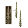 Tree-Shaped Taper Candles, Green, Set of 2 | The Shops at Colonial Williamsburg
