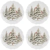 Winter Forest Melamine Salad Plates, Set of 4 | The Shops at Colonial Williamsburg