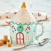 Holiday Cottage Lidded Mug 18 Oz | The Shops at Colonial Williamsburg