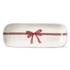 Red Holiday Bow Serving Platter | The Shops at Colonial Williamsburg
