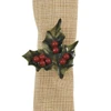 WILLIAMSBURG Boxwood & Pine Berry Napkin Ring | The Shops at Colonial Williamsburg