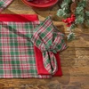 WILLIAMSBURG Boxwood & Pine Plaid Napkin | The Shops at Colonial Williamsburg