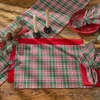 WILLIAMSBURG Boxwood & Pine Plaid Napkin | The Shops at Colonial Williamsburg