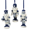 Blue & White Porcelain Nutcracker Ornaments, Set of 3 | The Shops at Colonial Williamsburg