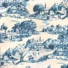 Colonial Williamsburg Blue Toile Women's Cashmere Scarf | The Shops at Colonial Williamsburg