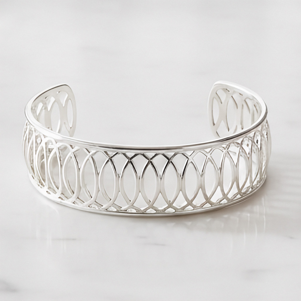 Albemarle Chair Sterling Silver Cuff Bracelet | The Shops at Colonial Williamsburg
