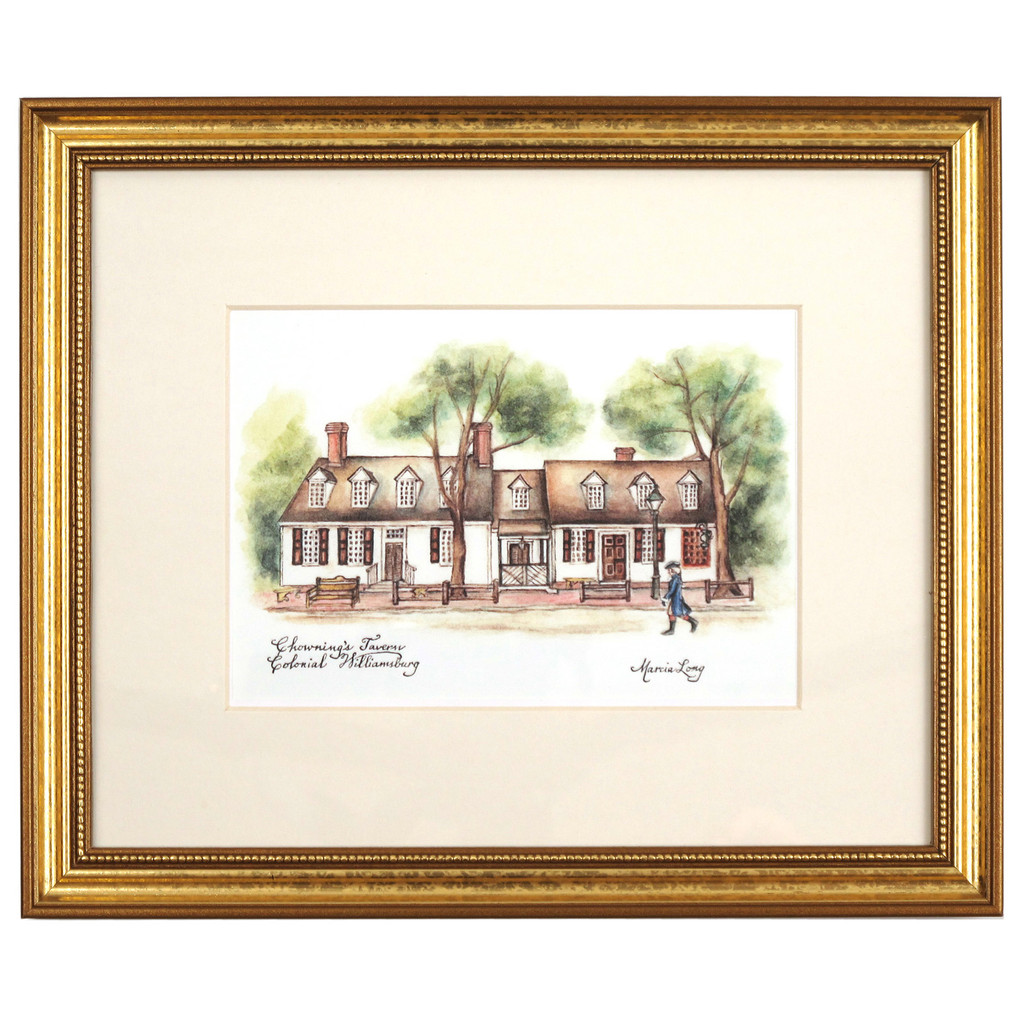 Chowning's Tavern Framed Giclee Print