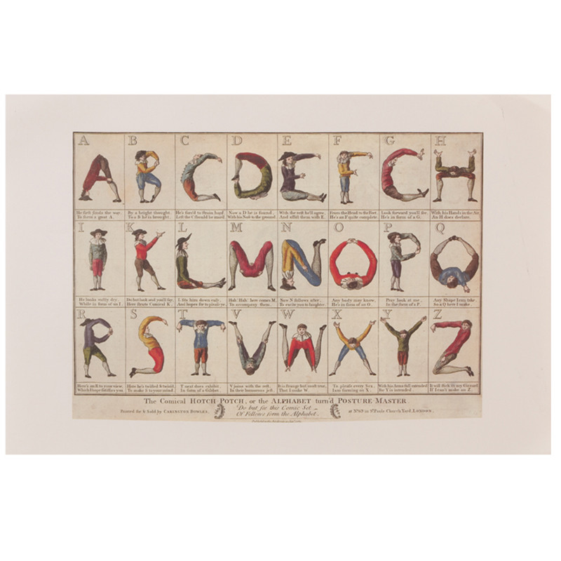 Hotch Potch Alphabet Print