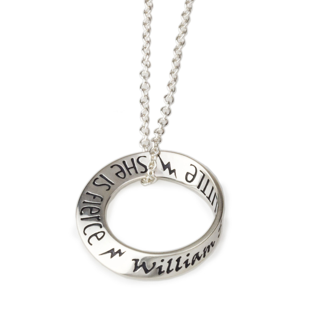 "Though She Be Little She Is Fierce" Poesy Pendant Necklace | The Shops at Colonial Williamsburg