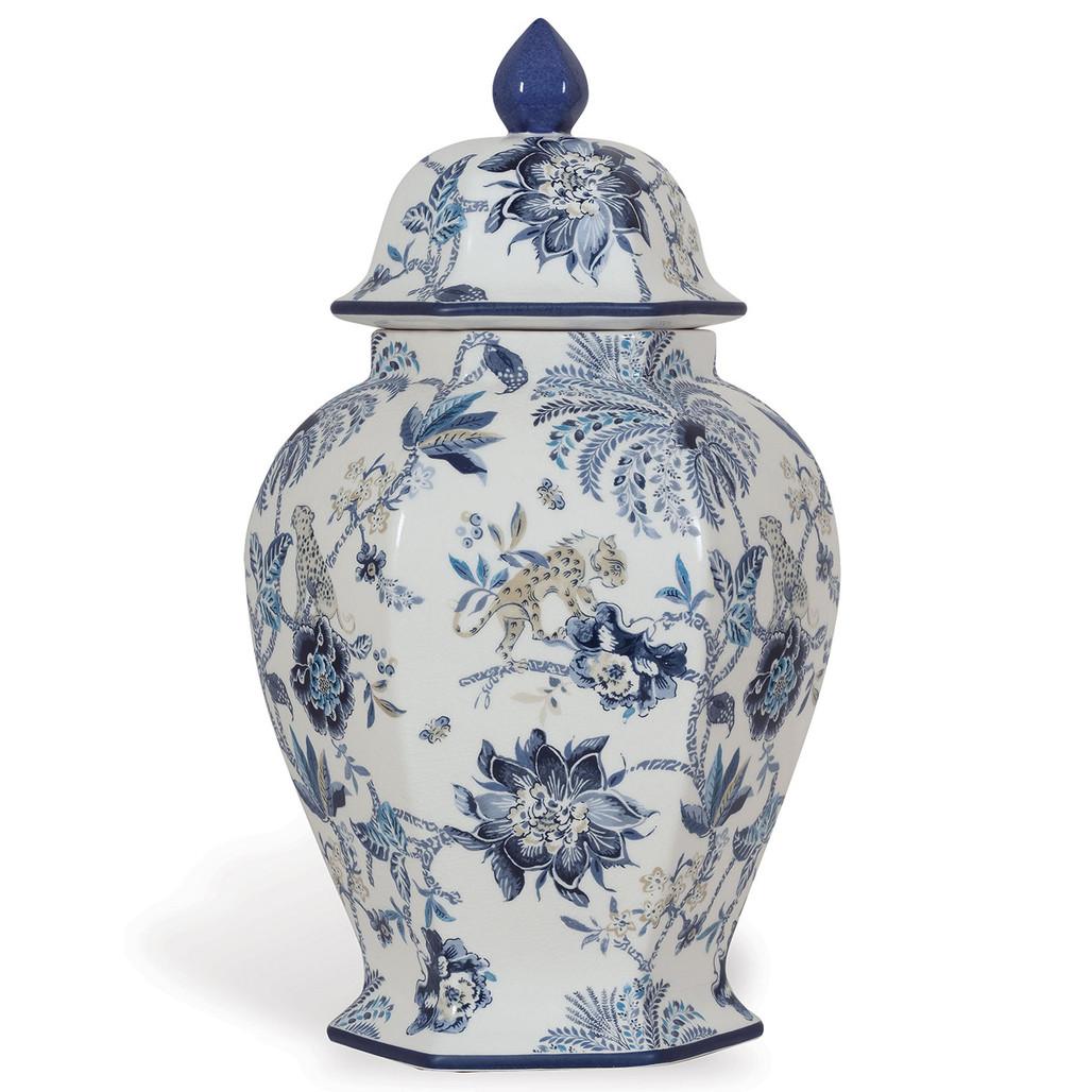Medium Braganza Blue Jar