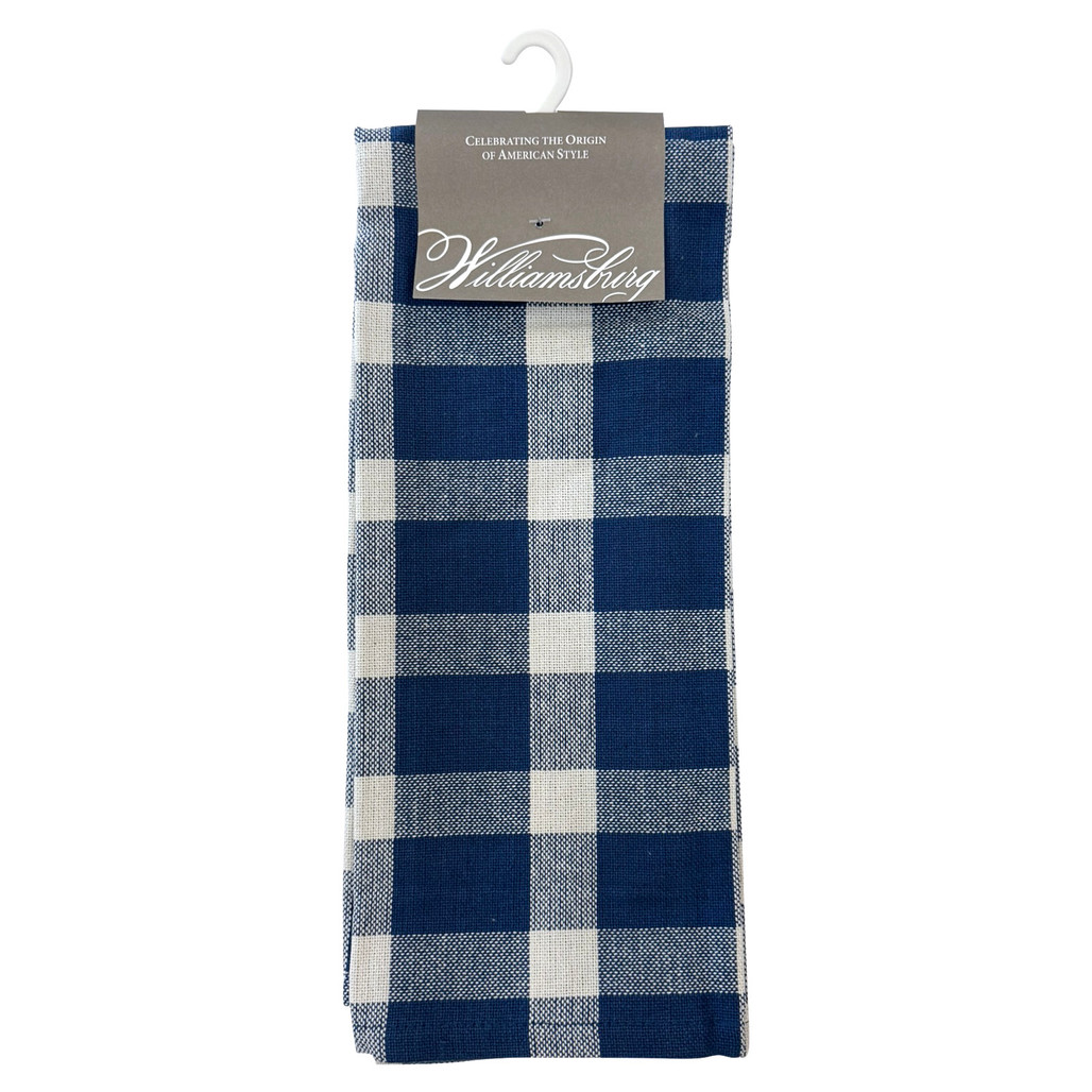 American Spirit Kitchen Towel Set - Blue | The Shops at Colonial Williamsburg