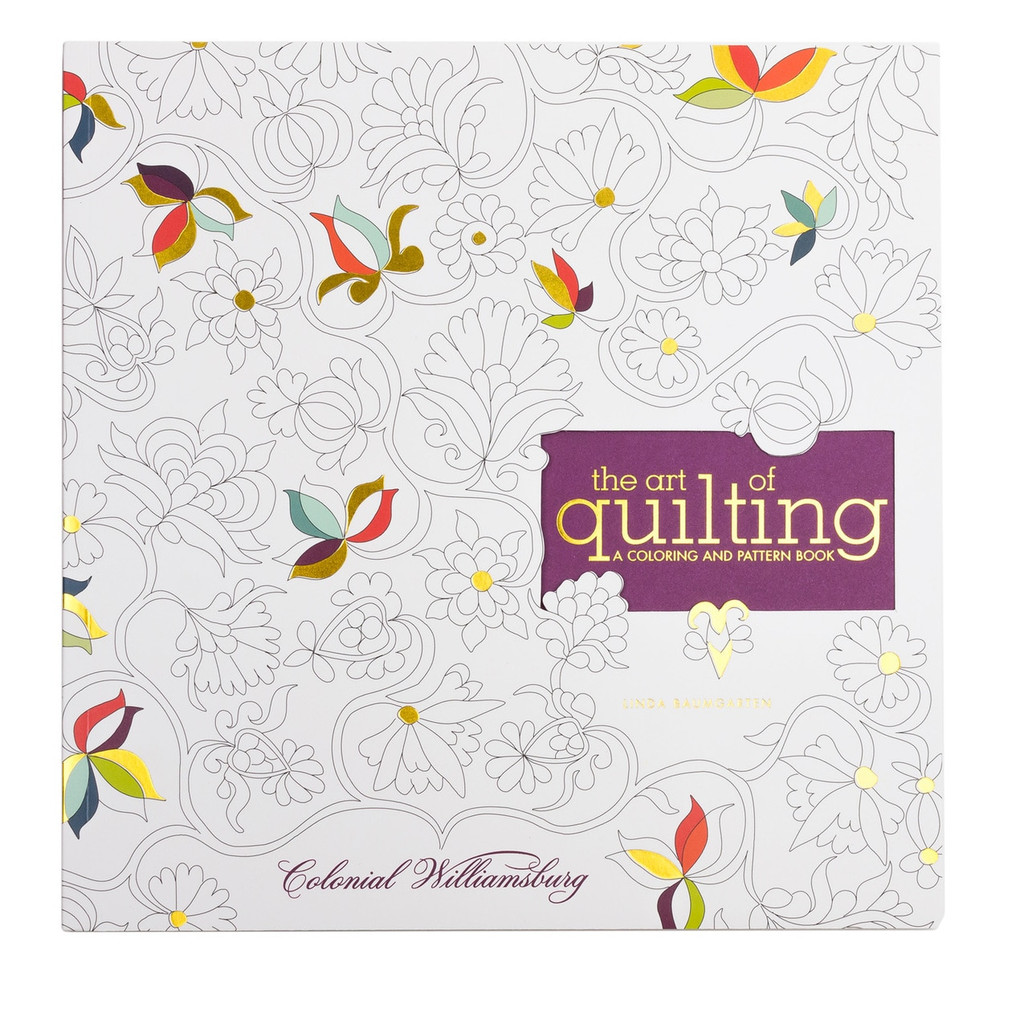 Download The Art Of Quilting A Coloring And Pattern Book
