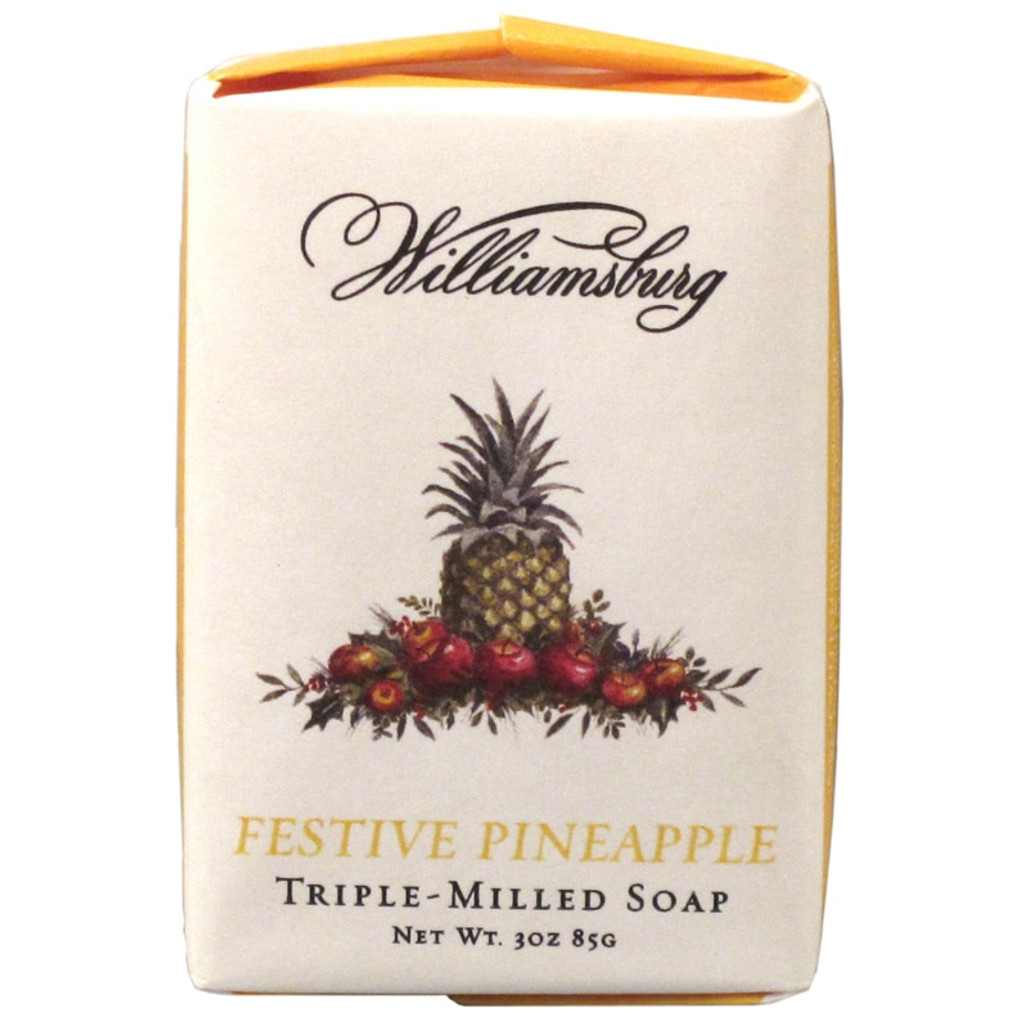 Festive Pineapple Soap Bar | The Shops at Colonial Williamsburg