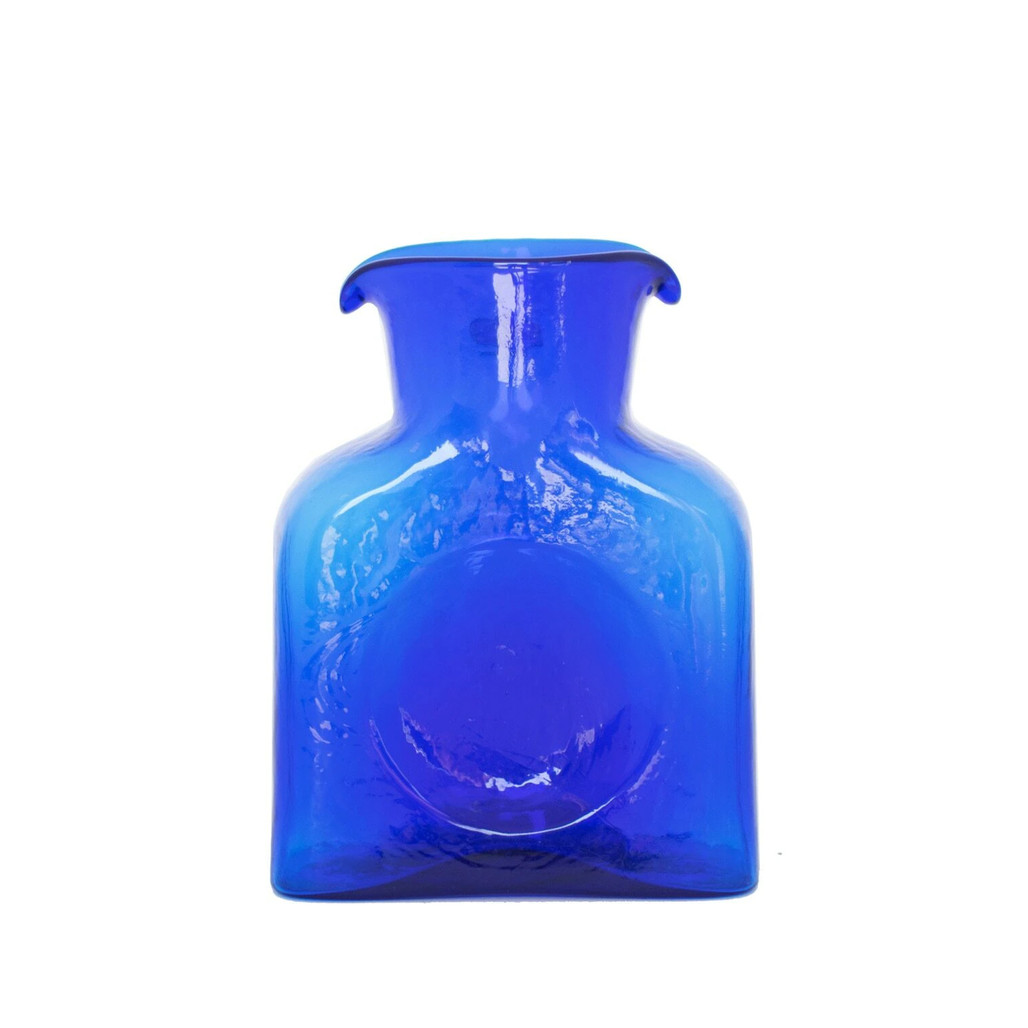 Blenko Glass Mini 384 Cobalt Water Bottle