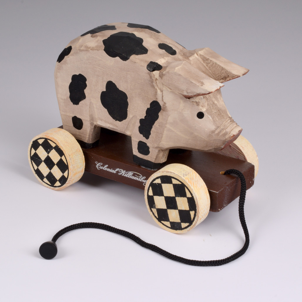 Hog Pull Toy | The Shops at Colonial Williamsburg