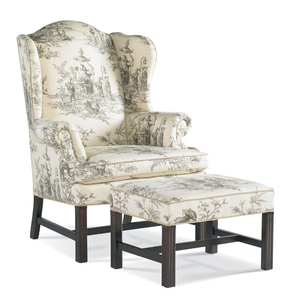 colonial wing chair