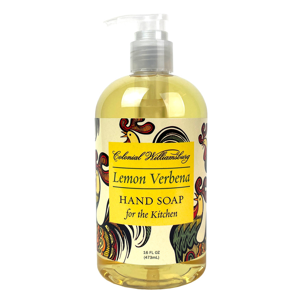 Lemon Verbena Pump Top Hand Soap | The Shops at Colonial Williamsburg