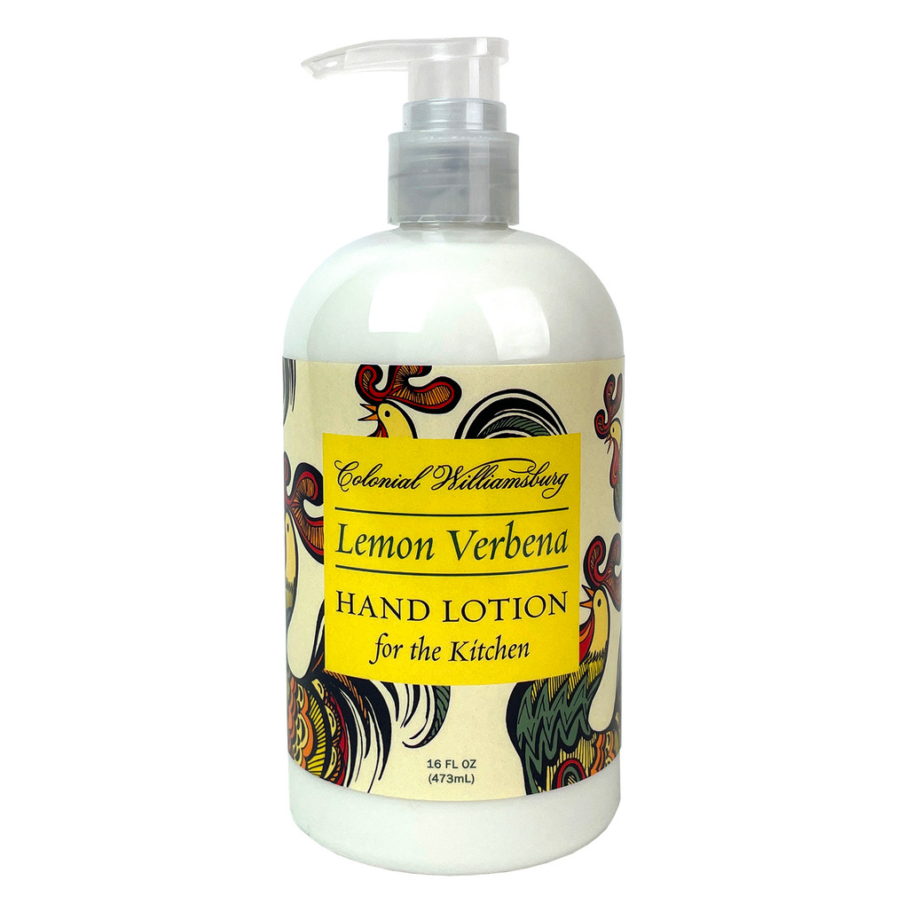 Lemon Verbena Pump Top Hand Lotion | The Shops at Colonial Williamsburg