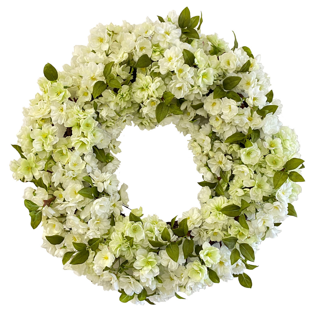 Cherry Blossoms Wreath 24" | The Shops at Colonial Williamsburg