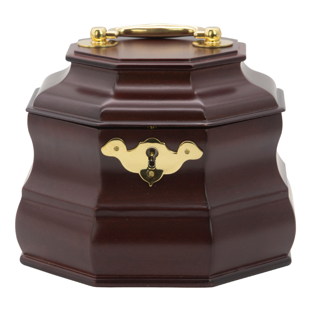 Octagonal Mahogany Tea Caddy | The Shops at Colonial Williamsburg