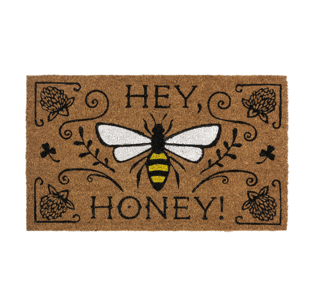 Honey Bee Coir Doormat | The Shops at Colonial Williamsburg