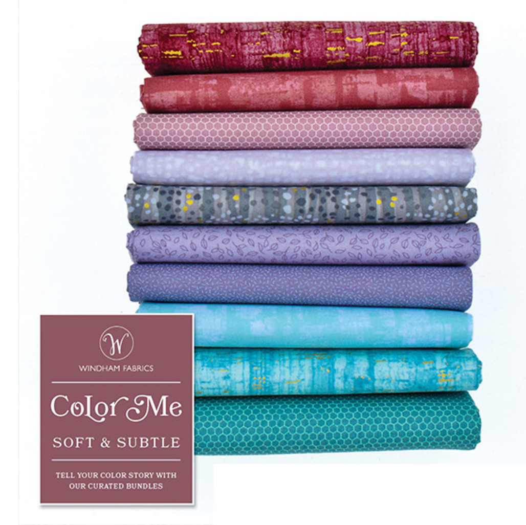 Color Me Soft and Subtle Fat Quarter Bundle by Windham Fabrics | The Shops at Colonial Williamsburg