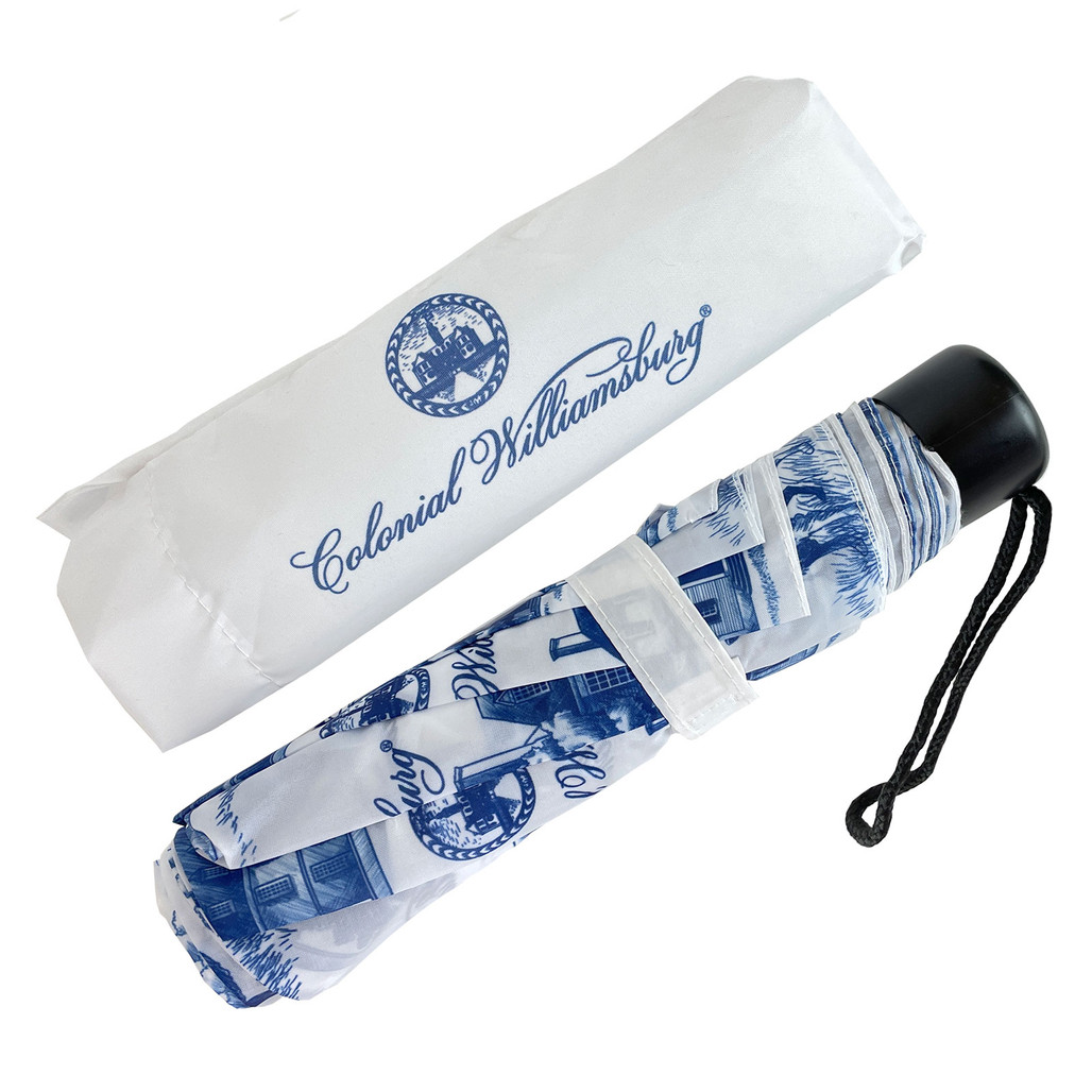 Colonial Williamsburg Historic Scenes Travel Umbrella | The Shops at Colonial Williamsburg