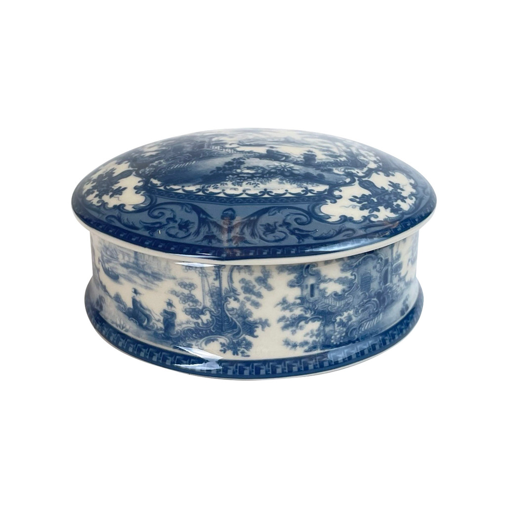 Transferware Trinket Box | The Shops at Colonial Williamsburg