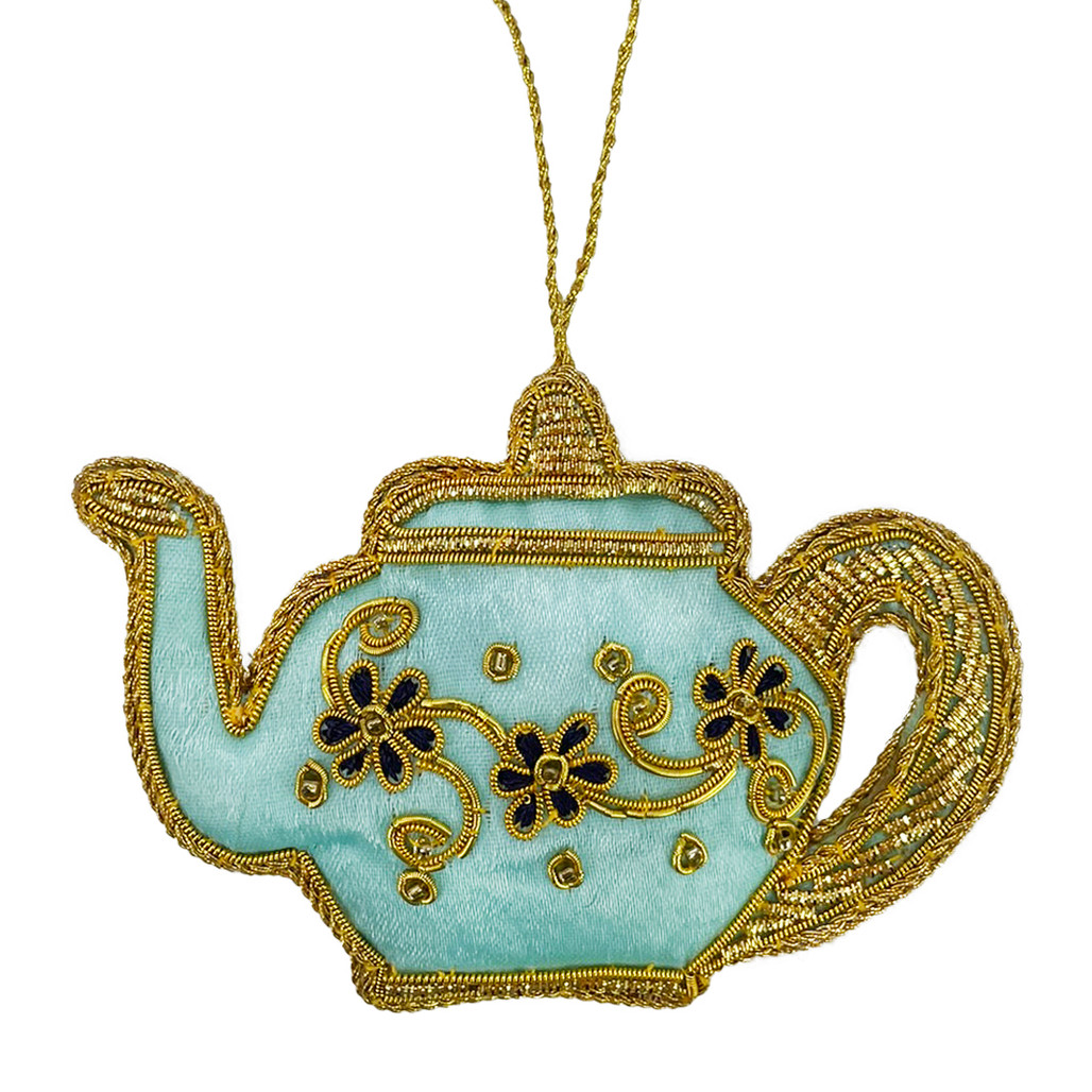 Teapot Fabric Ornament | The Shops at Colonial Williamsburg