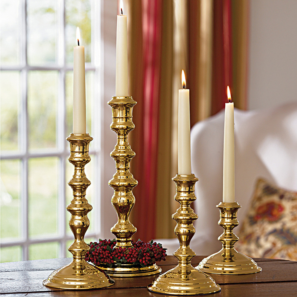 Sarah Coke Brass Candlestick | The Shops at Colonial Williamsburg