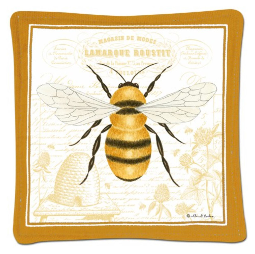 Spiced Mug Mat Coaster - Gold Vintage Bee | The Shops at Colonial Williamsburg