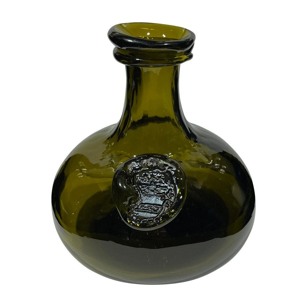 18th Century Onion Bottle with George Washington Seal - Large | The Shops at Colonial Williamsburg