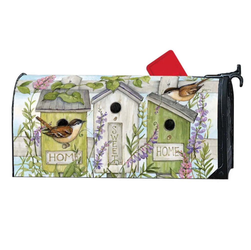 Birds & Birdhouses Spring MailWrap Mailbox Cover | The Shops at Colonial Williamsburg