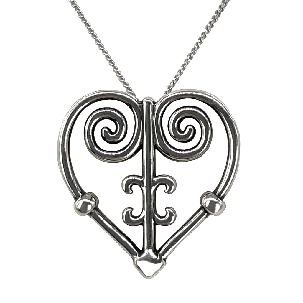 Abby Heart Sterling Silver Pendant Necklace | The Shops at Colonial Williamsburg