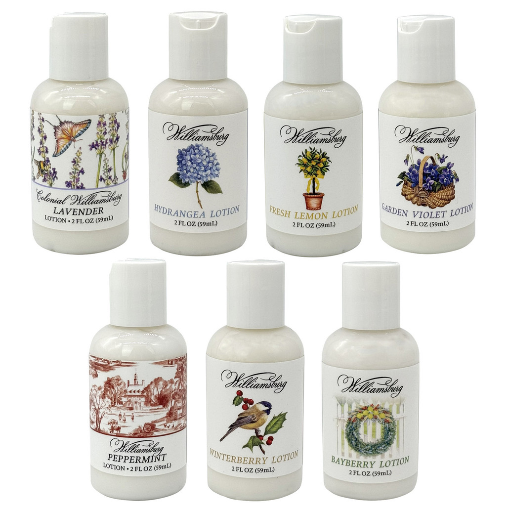 Colonial Williamsburg Lotion - 2 Oz Travel Size