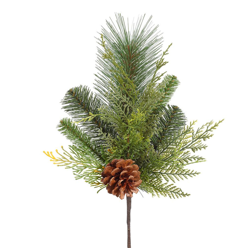 Pine, Cone, and Cedar Spray 15" | The Shops at Colonial Williamsburg