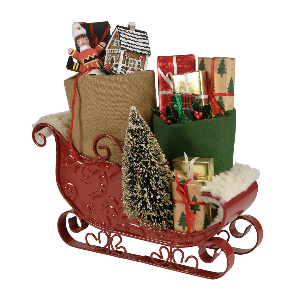 Byers' Choice Sleigh With Toys Accessory | The Shops at Colonial Williamsburg