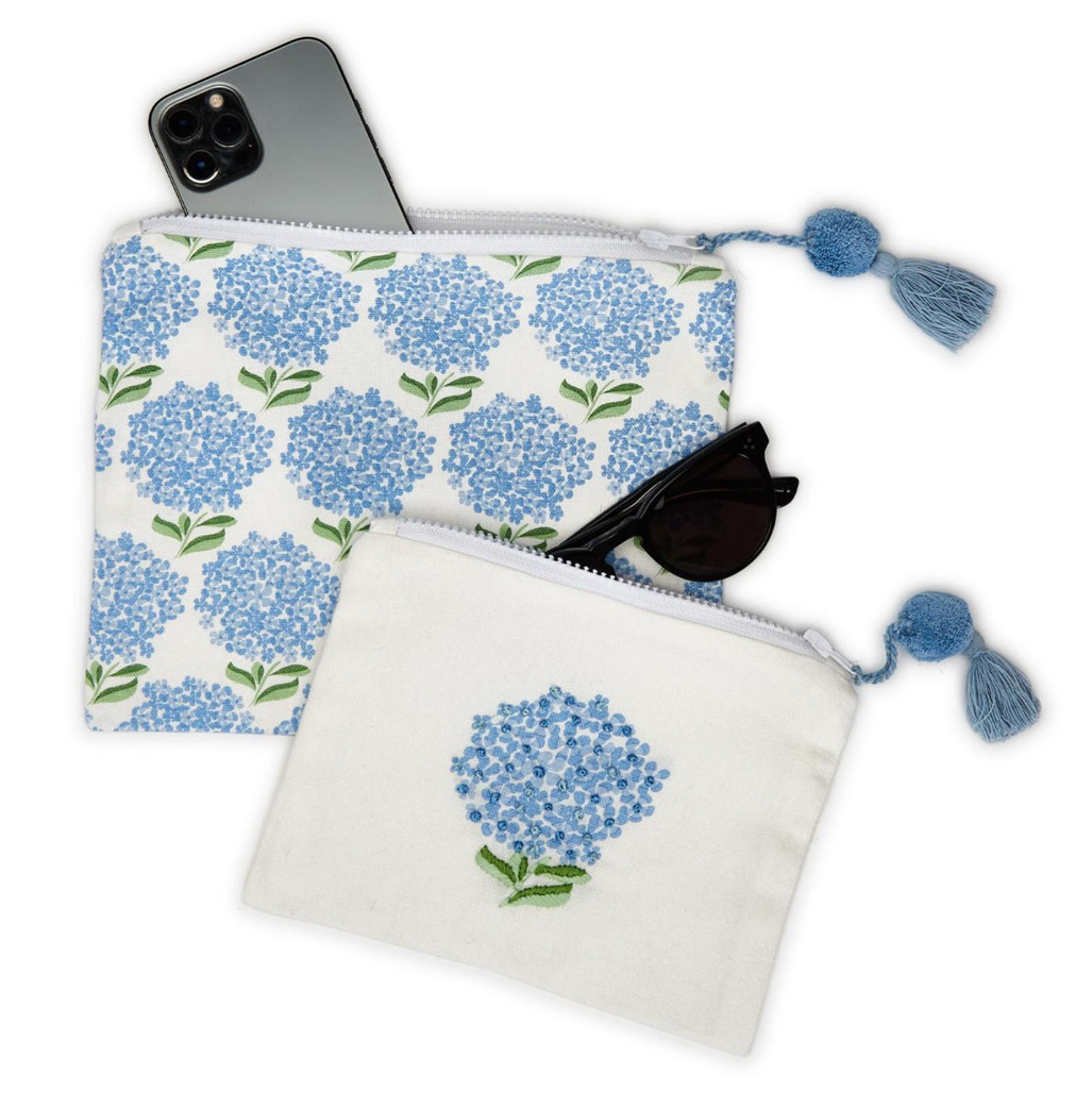 Hydrangea Multipurpose Pouches | The Shops at Colonial Williamsburg