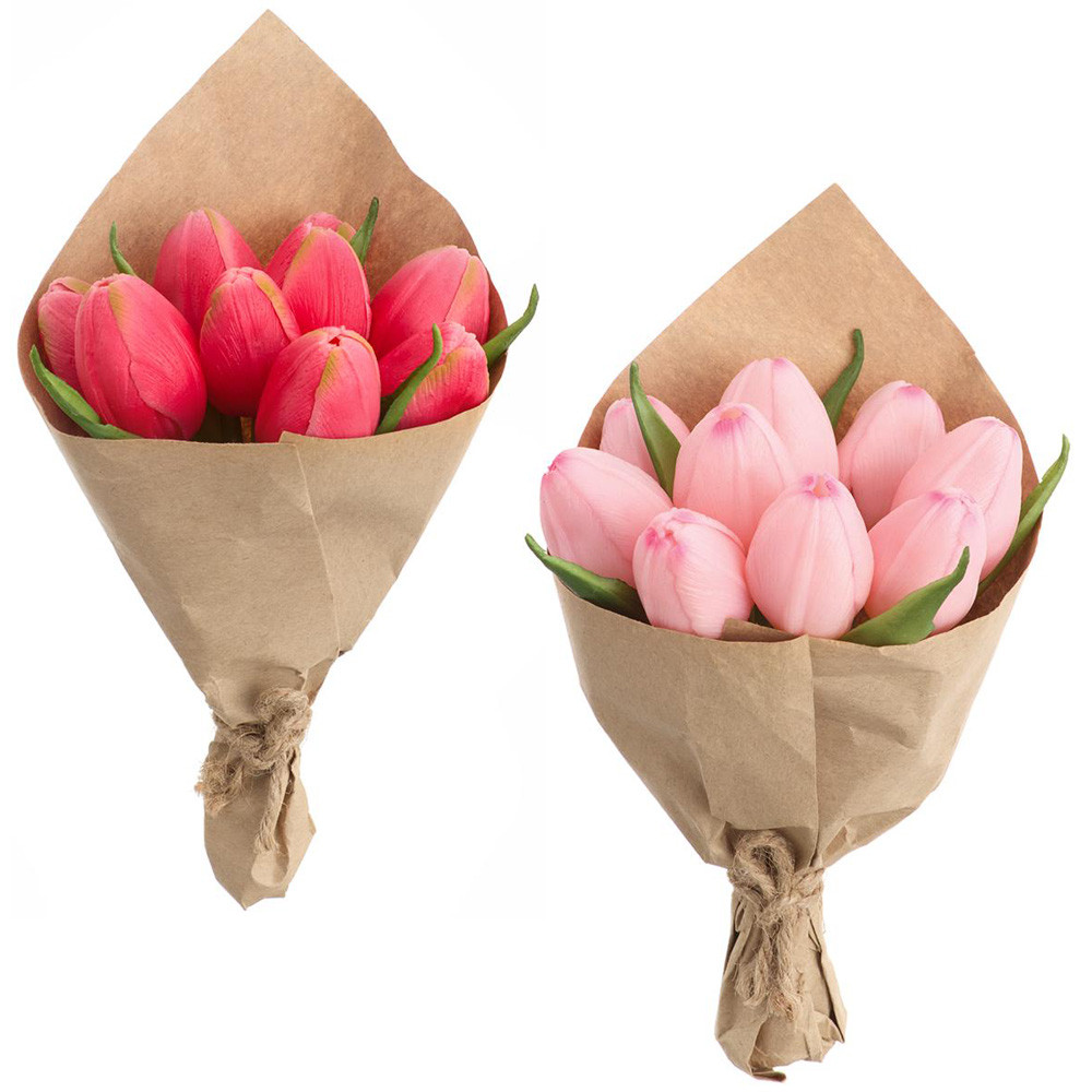 Tulips in a Paper Wrap 6
