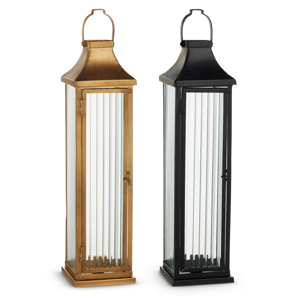 Hanging Candlestick Lantern 16.75