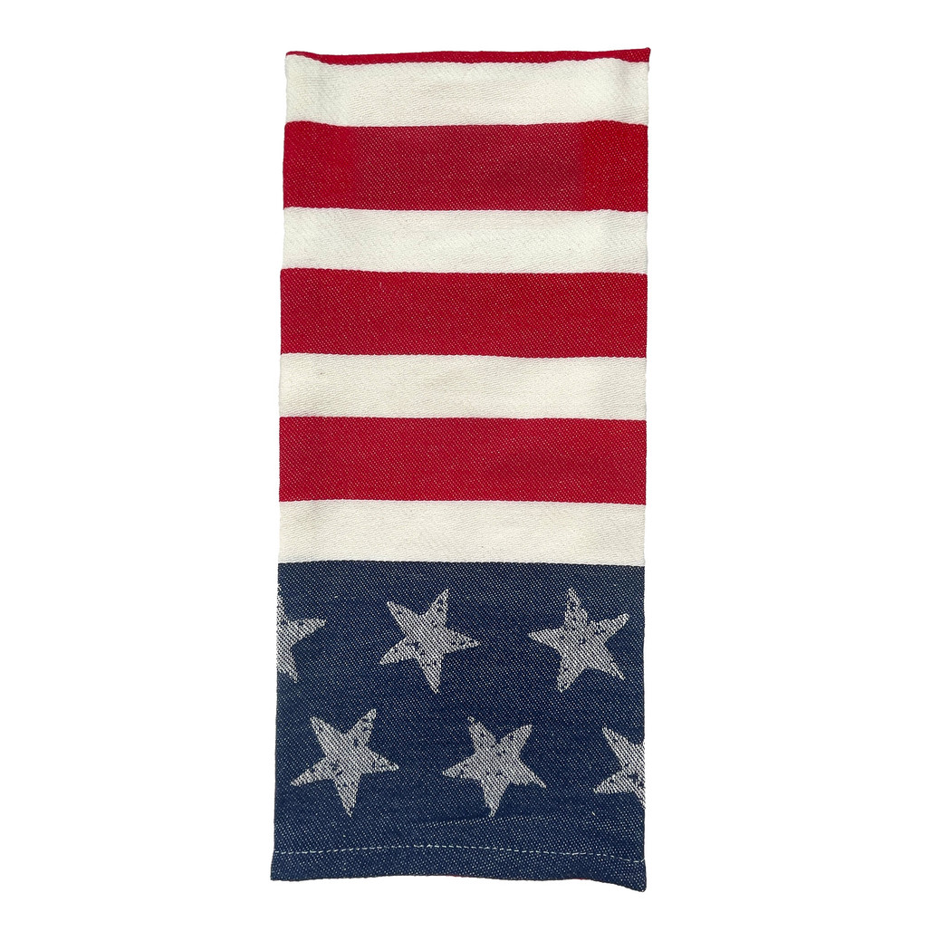 Patriotic Americana Jacquard Kitchen Towel | The Shops at Colonial Williamsburg