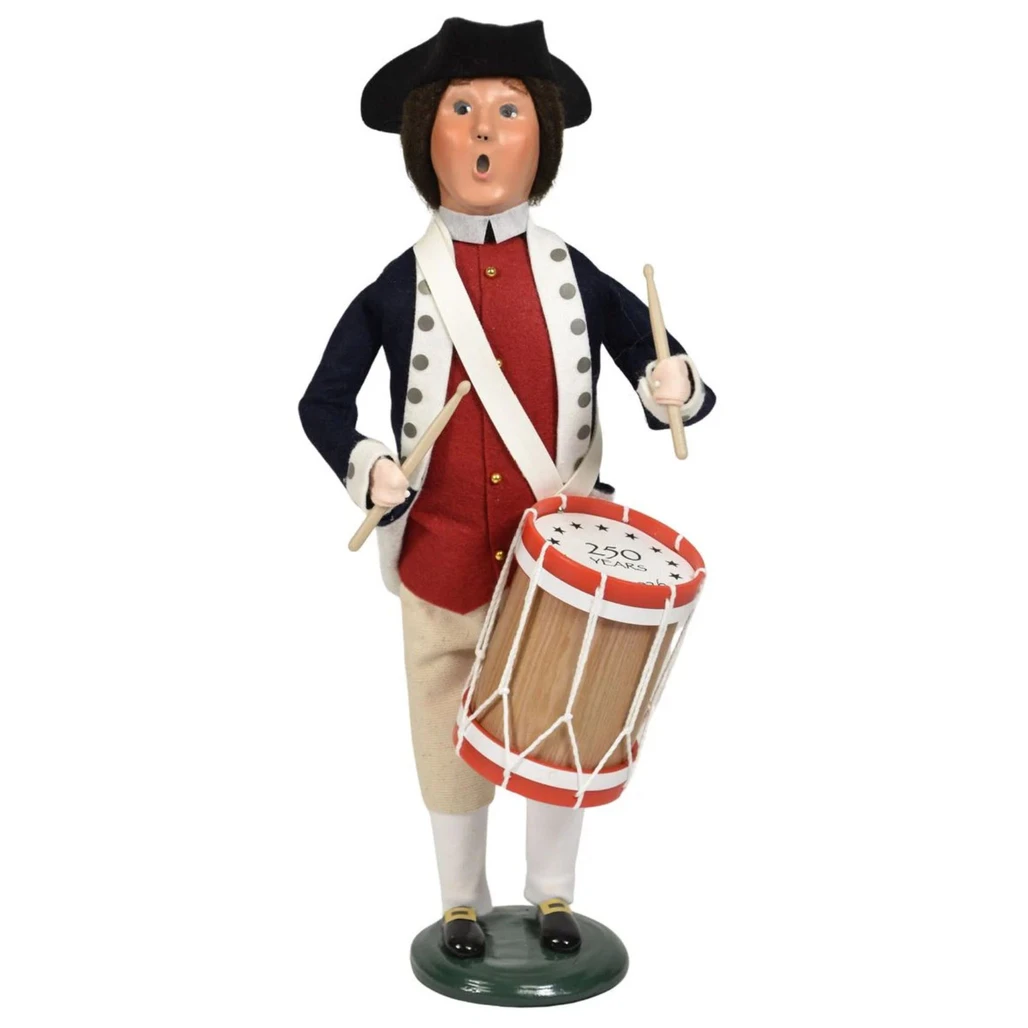 Byers Choice Revolutionary Drummer 1776 Caroler | The Shops at Colonial Williamsburg