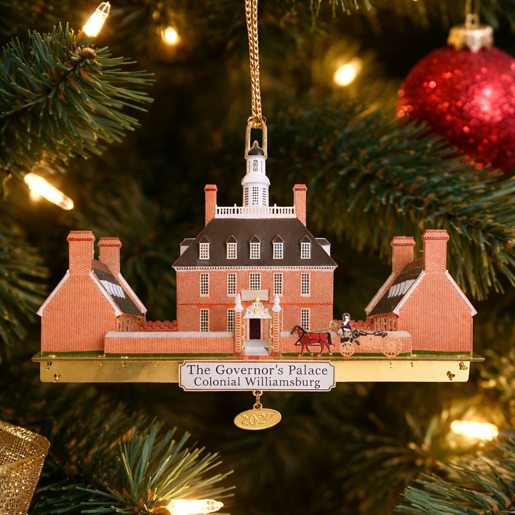 Colonial Williamsburg 2027 Annual Ornament - Governors Palace | The Shops at Colonial Williamsburg