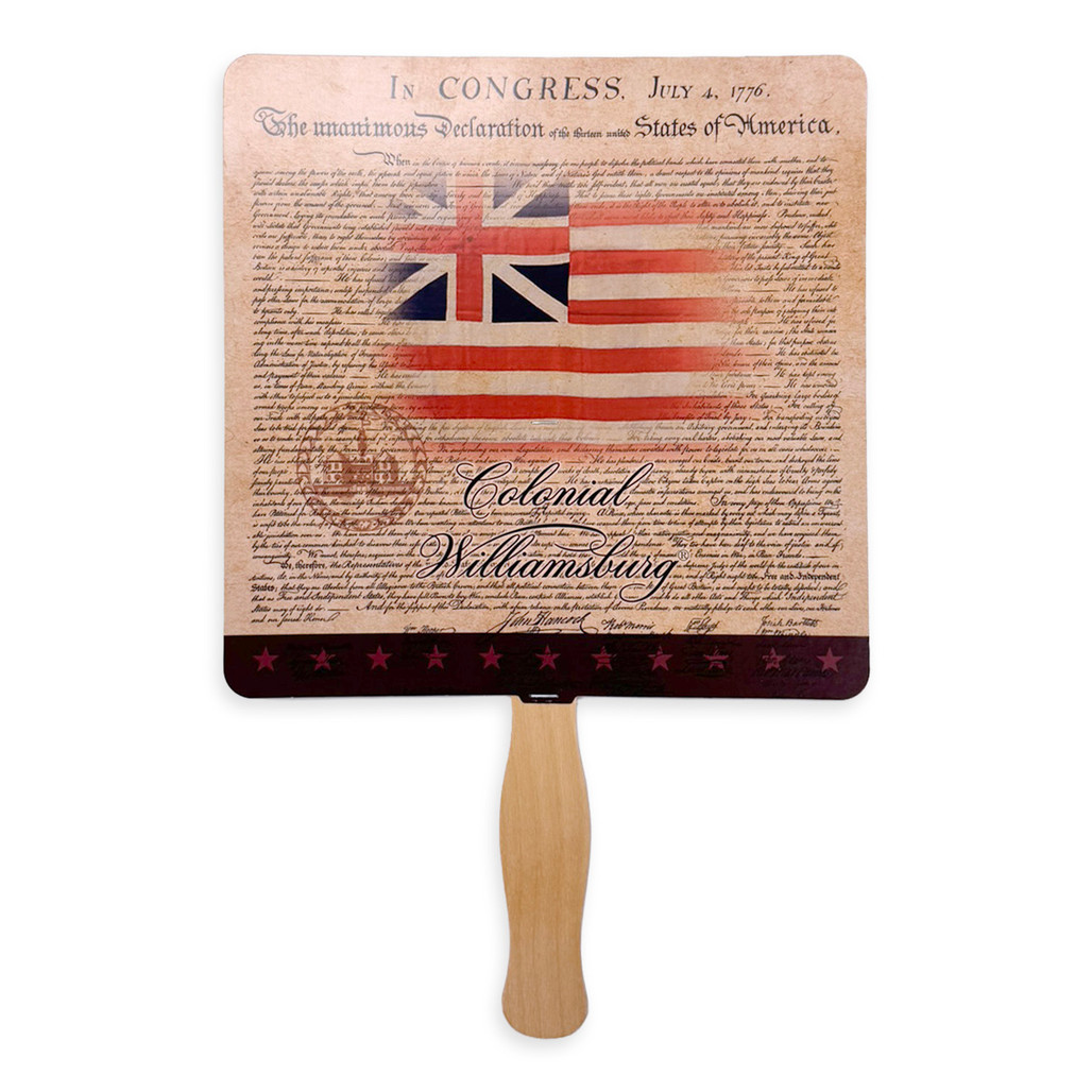 Colonial Williamsburg Declaration Fan | The Shops at Colonial Williamsburg